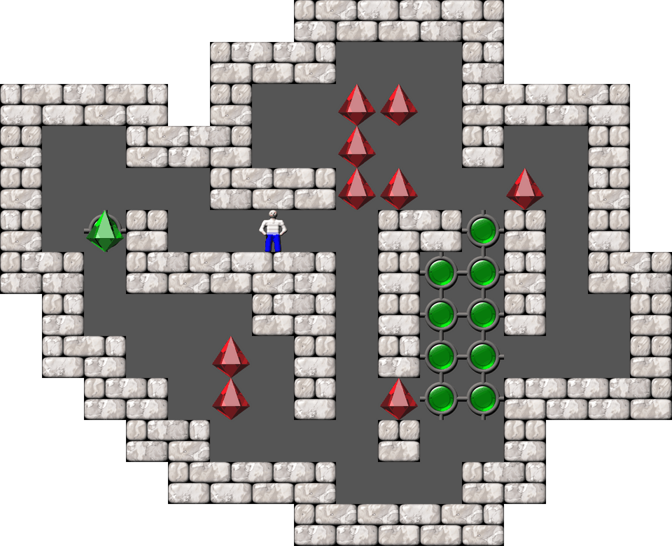 Sokoban David W. Skinner Arranged level 102